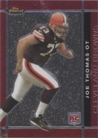 2007 Topps Finest Joe Thomas #144