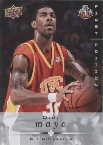 2008-09 Upper Deck First Edition - O.J. Mayo #261