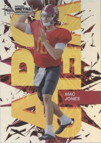 2021 Skybox Metal Universe Champions Mac Jones #AW-18