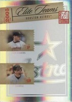2005 Donruss Elite - Craig Biggio Jeff Bagwell Lance Berkman #ET-3