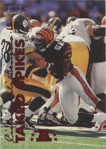 1999 Fleer Tradition Takeo Spikes #198