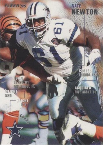 1995 Fleer Nate Newton #97