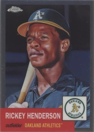 2022 Topps Chrome Platinum Anniversary - Rickey Henderson #433