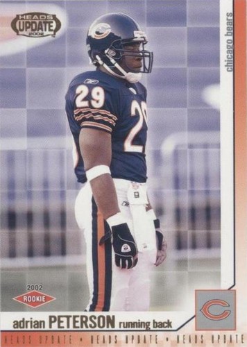2002 Pacific Heads Update Adrian Peterson #34