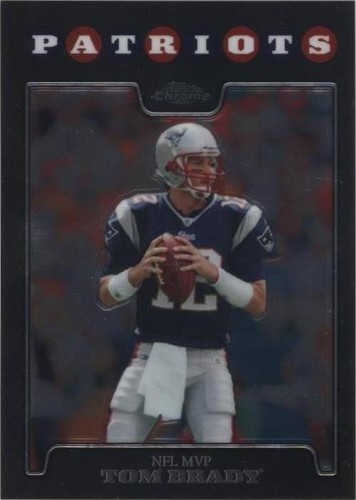 2008 Topps Chrome Tom Brady #TC163