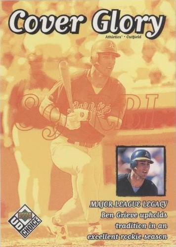 1999 Upper Deck UD Choice - Ben Grieve #40