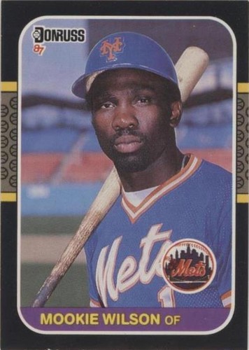 1987 Donruss - Mookie Wilson #487