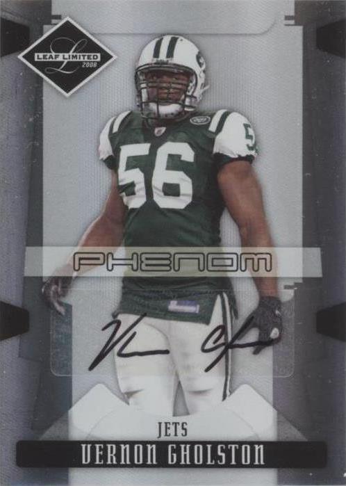 2008 Leaf Limited Vernon Gholston #297