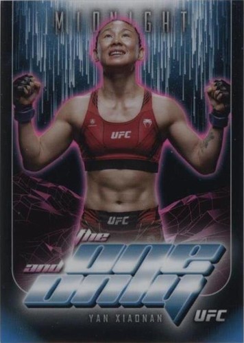 2024 Topps Midnight UFC - Yan Xiaonan #TO-23