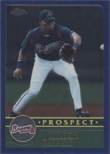 2003 Topps Chrome Traded & Rookies - Wilson Betemit #T133