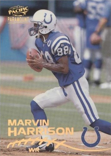 1998 Pacific Paramount Marvin Harrison #99
