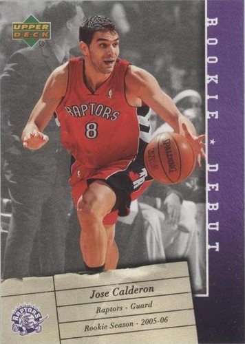 2006-07 Upper Deck Rookie Debut - Jose Calderon #93