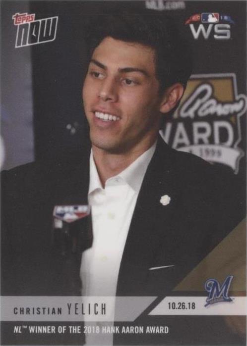 2018 Topps Now - Christian Yelich #944