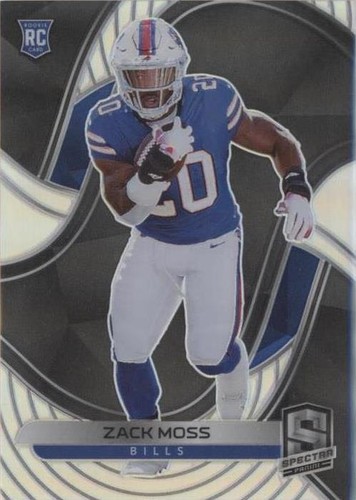 2020 Panini Spectra Zack Moss #166