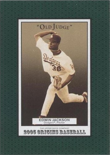 2005 Upper Deck Origins - Edwin Jackson #164