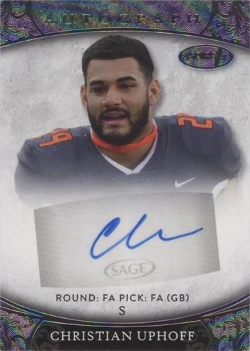 2021 Sage Aspire Christian Uphoff #ASP-130