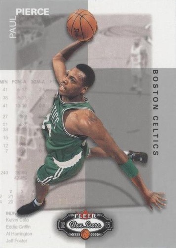 2002-03 Fleer Box Score - Paul Pierce #34