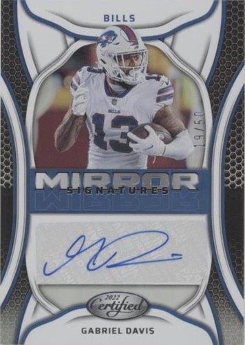 2022 Panini Certified Gabriel Davis #MS-GD