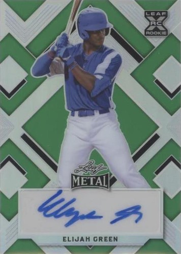 2022 Leaf Metal - Elijah Green #BA-EG1