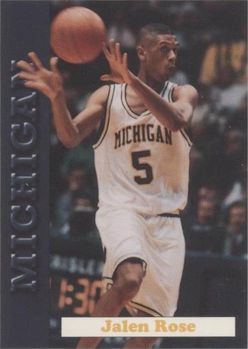 Edición del equipo Michigan Wolverines 1992-93 - Jalen Rose #5