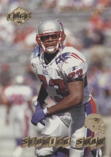 1998 Collector's Edge Supreme Season Review Sedrick Shaw #108