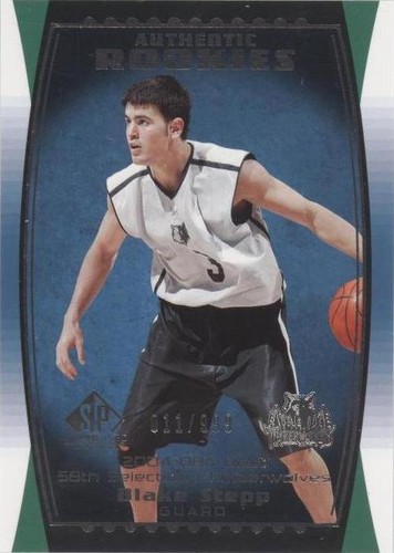 2004-05 SP Game Used - Blake Stepp #123