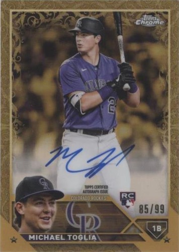 2023 Topps Gilded Collection - Michael Toglia #CGA-MTO