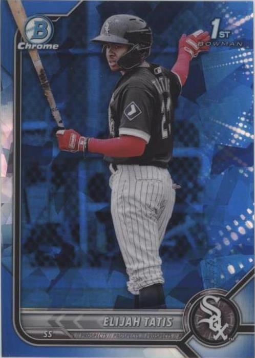 2022 Bowman Sapphire Edition - Elijah Tatis #BCP-23
