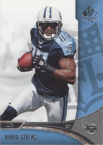 2006 SP Authentic David Givens #87