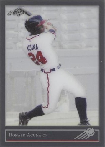 2017 Leaf Rookie - Ronald Acuña Jr. #18