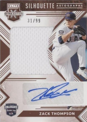 2018 Panini Elite Extra Edition - Zack Thompson #UCSA-ZT