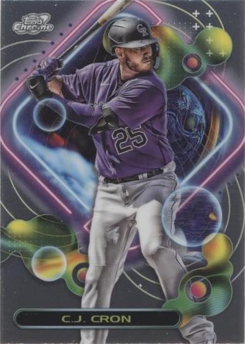 2023 Topps Cosmic Chrome - C.J. Cron #110