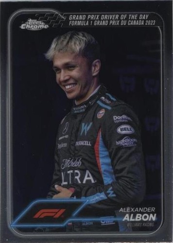 2024 Topps Chrome Formula 1 - Alexander Albon #166