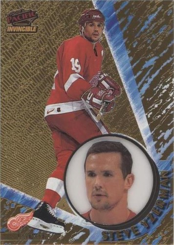 1997-98 Pacific Invincible - Steve Yzerman #53