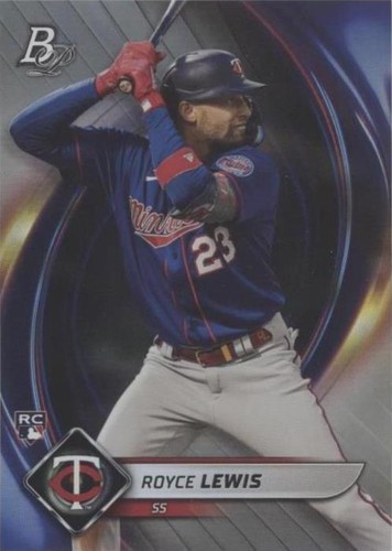 Royce Lewis 2022 Topps Platinum Anniv /150 Speckle Refractor RC