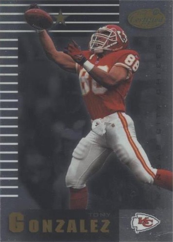 1999 Leaf Certified Tony Gonzalez #49
