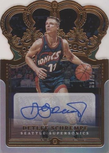 2021-22 Panini Crown Royale - Detlef Schrempf #CA-DSF