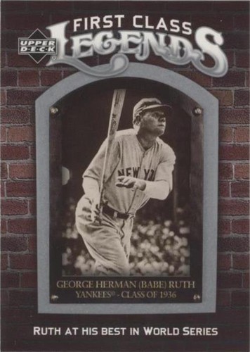 2006 Upper Deck - Babe Ruth #FCL-3