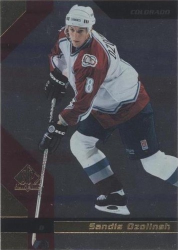 1997-98 SP Authentic - Sandis Ozolinsh #41