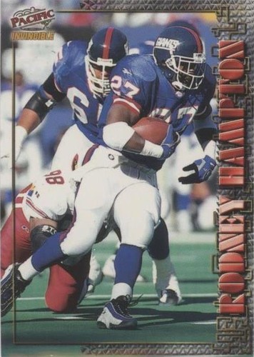 1997 Pacific Invincible Rodney Hampton #29
