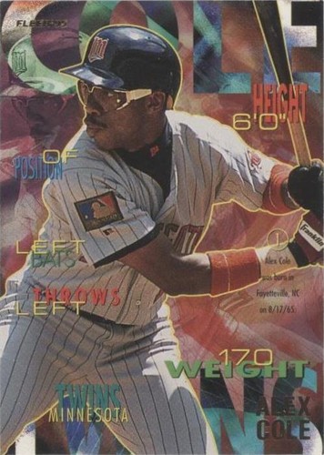 1995 Fleer - Alex Cole #198