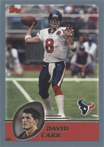 2003 Topps David Carr #268
