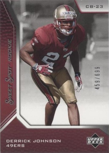 2005 Upper Deck Sweet Spot Derrick Johnson #156