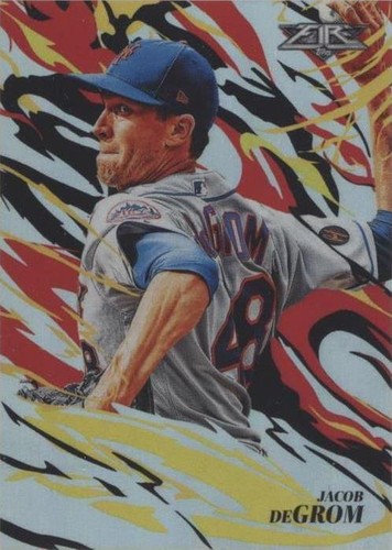 2019 Topps Fire - Jacob deGrom #FT-15