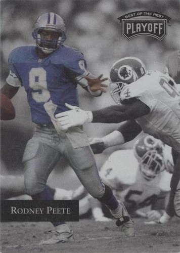 1992 Playoff Rodney Peete #145