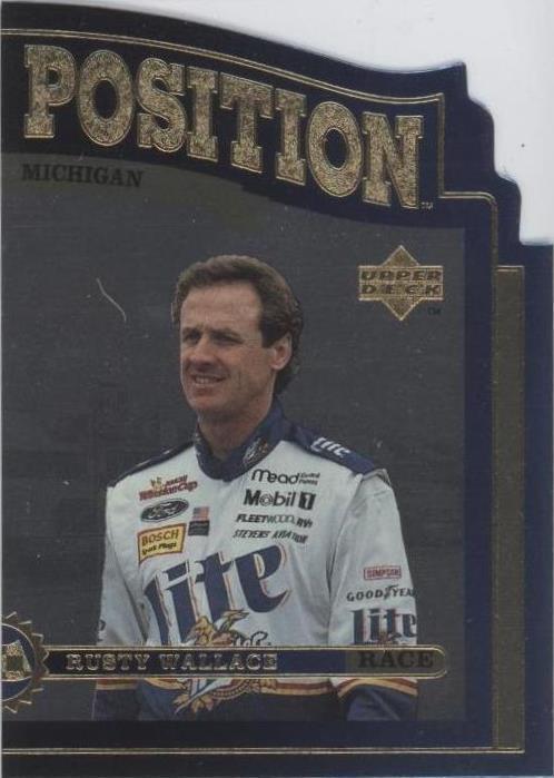 1997 Upper Deck Road to the Cup - Rusty Wallace #PP14
