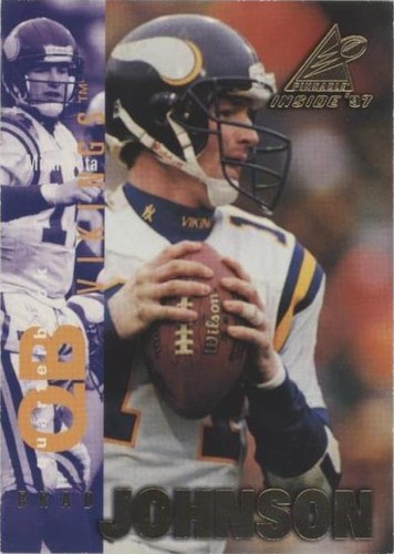 1997 Pinnacle Inside Brad Johnson #33
