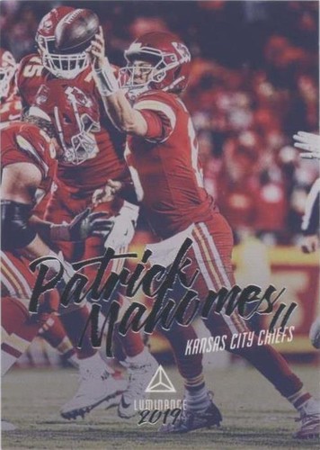 2019 Panini Luminance Patrick Mahomes II #1