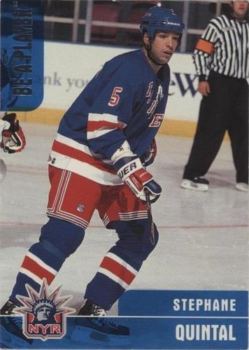 1999-00 In the Game Be A Player Memorabilia - Stephane Quintal #188