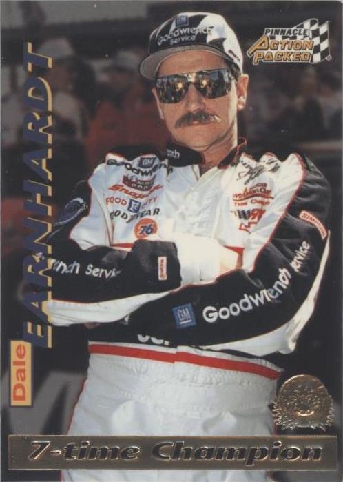 1996 Pinnacle Action Packed - Dale Earnhardt #7